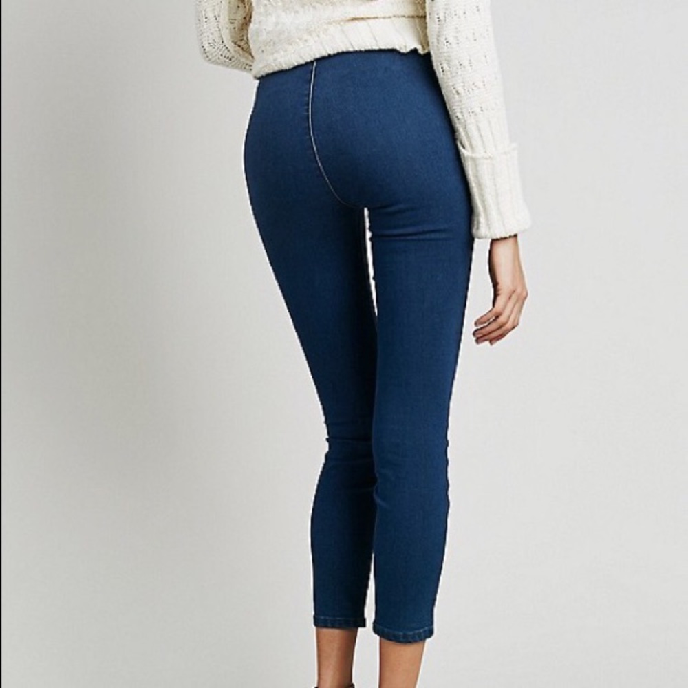 Free people ankle jeggings